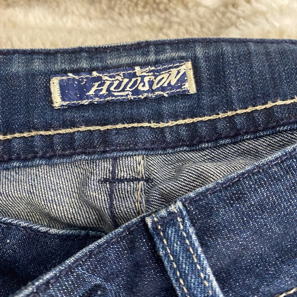 Vintage Hudson low rise flare jeans petite